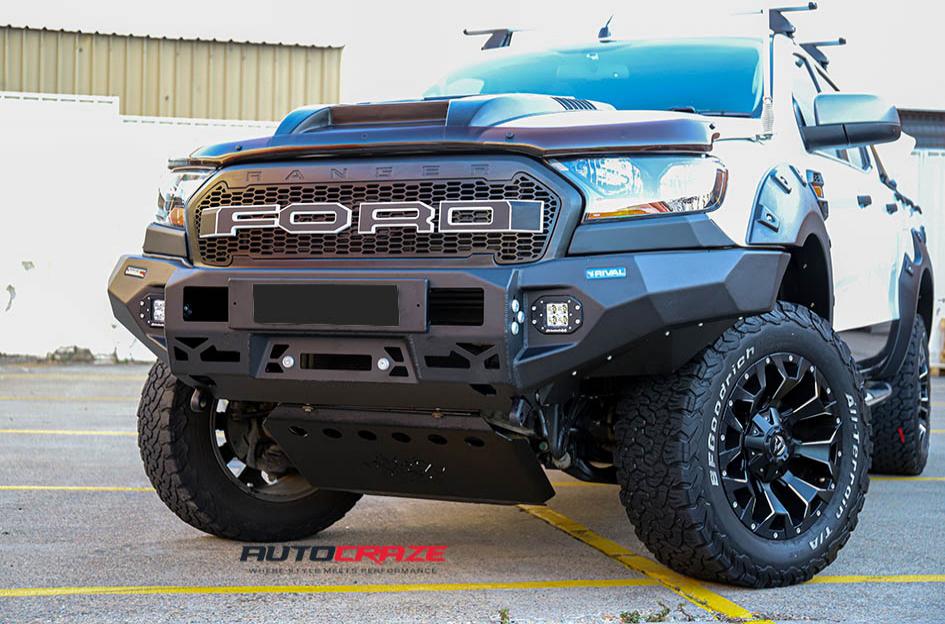 FORD RANGER ASSAULT GLOSS BLACK MILLED ACCENTS